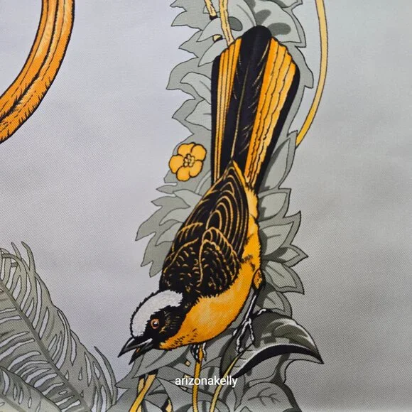 PERFECT Hermès Jungle Love Silk Scarf Leopards Robert Dallet - Picture 8 of 17